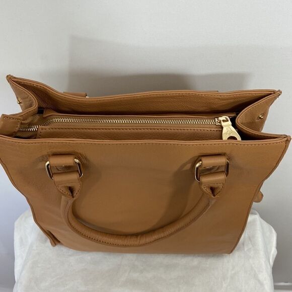 Paul & Joe Bag  Crossbody "Sister" Tan Leather Bag Detachable Strap~ Nwot - Picture 5 of 9